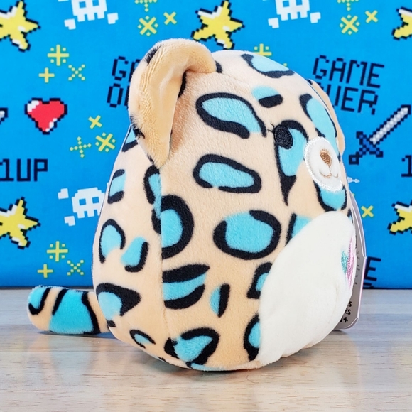 Squishmallow Liv the Leopard 5" UltraSoft Valentine's Day Holiday Plush Toy NWT - Picture 2 of 12